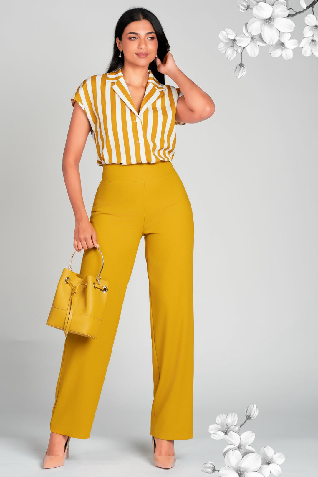 Short Sleeve Stripe Shirt