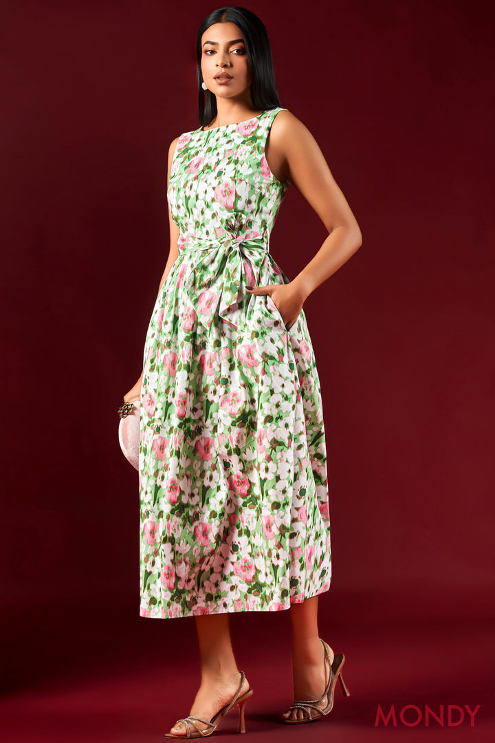 Floral Midi Dress