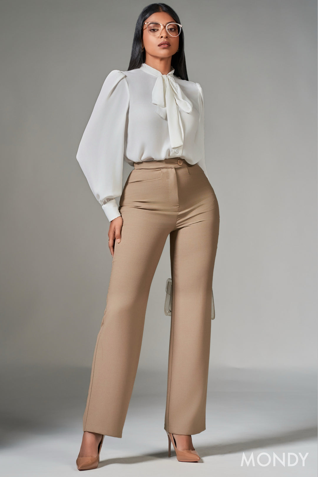 High Waist Wide Leg Pant