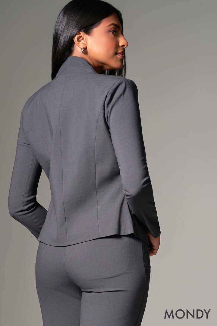 Open Single Lapel Blazer