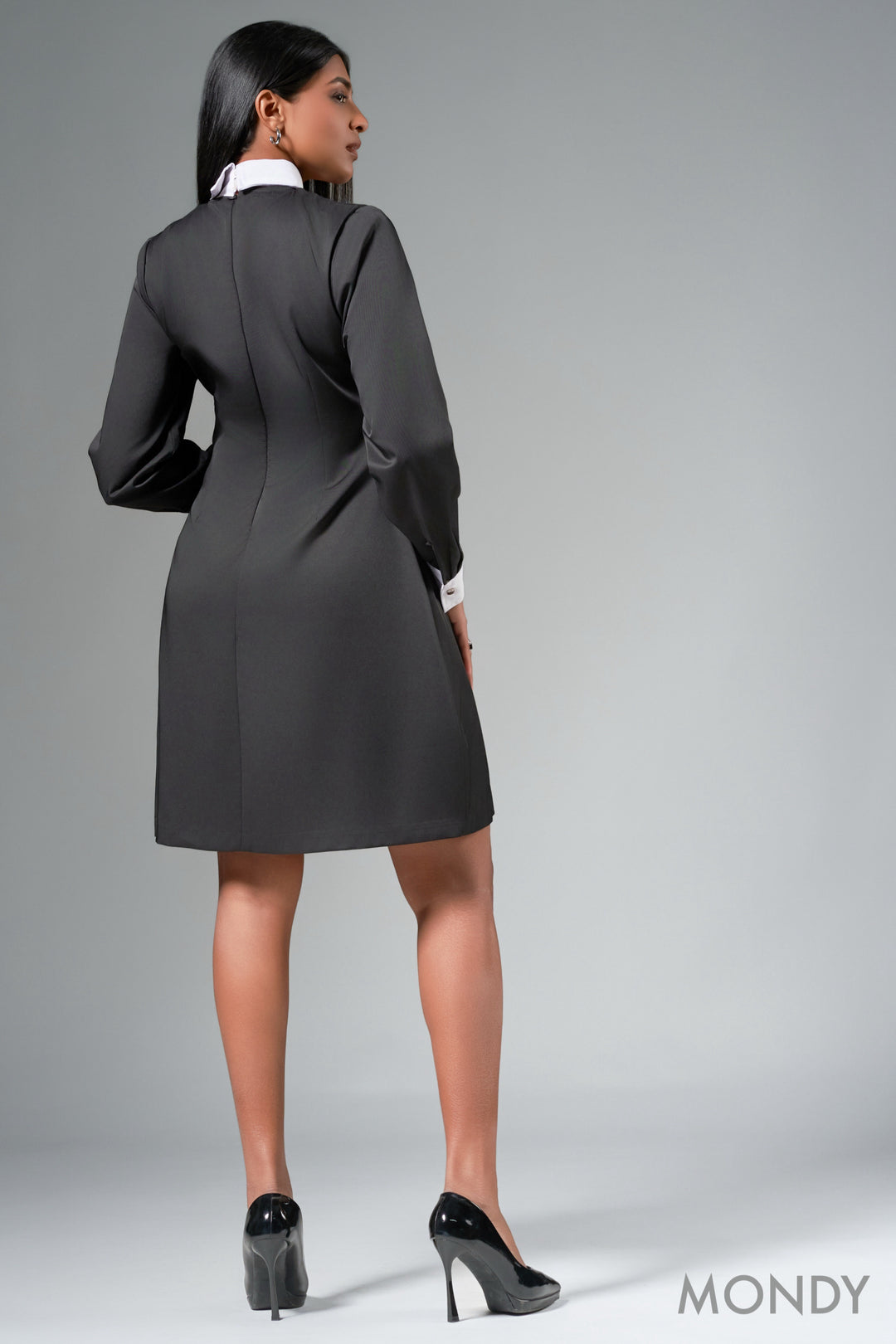 Mock Shirt Dress