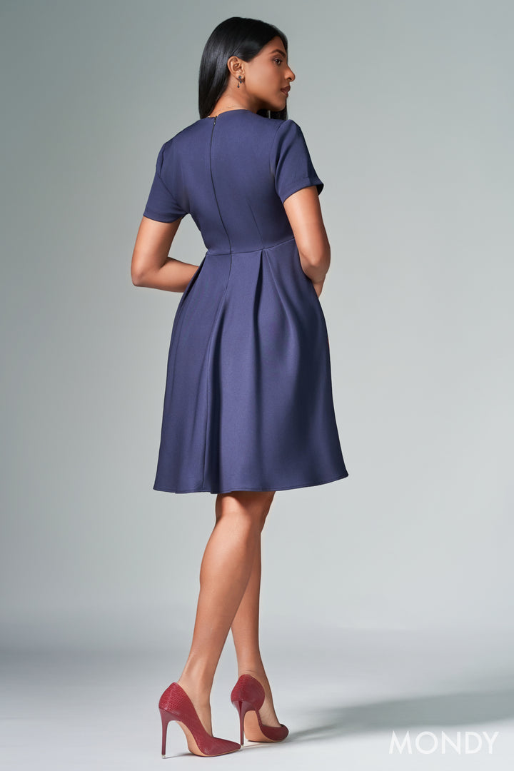 Fit & Flare Mini Dress