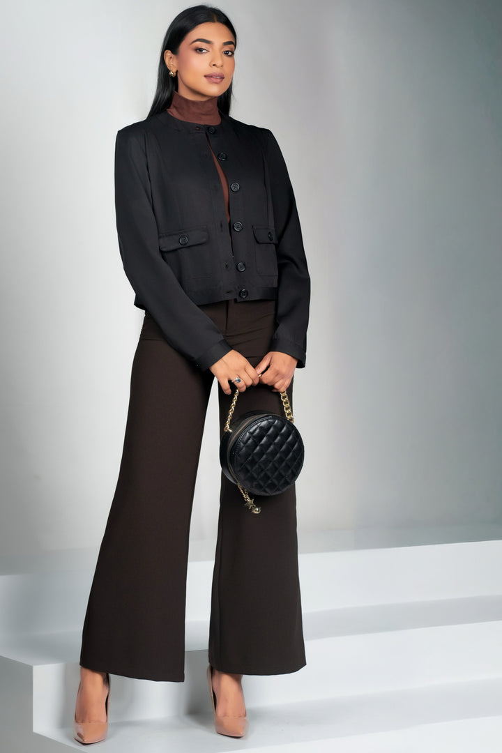 Round Neck Jacket