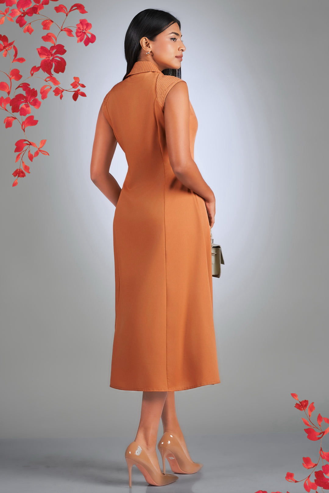 Aline Midi Shirt Dress – MONDY78
