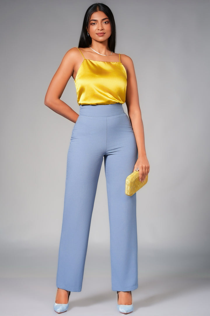 High Waist Wide Leg Pant