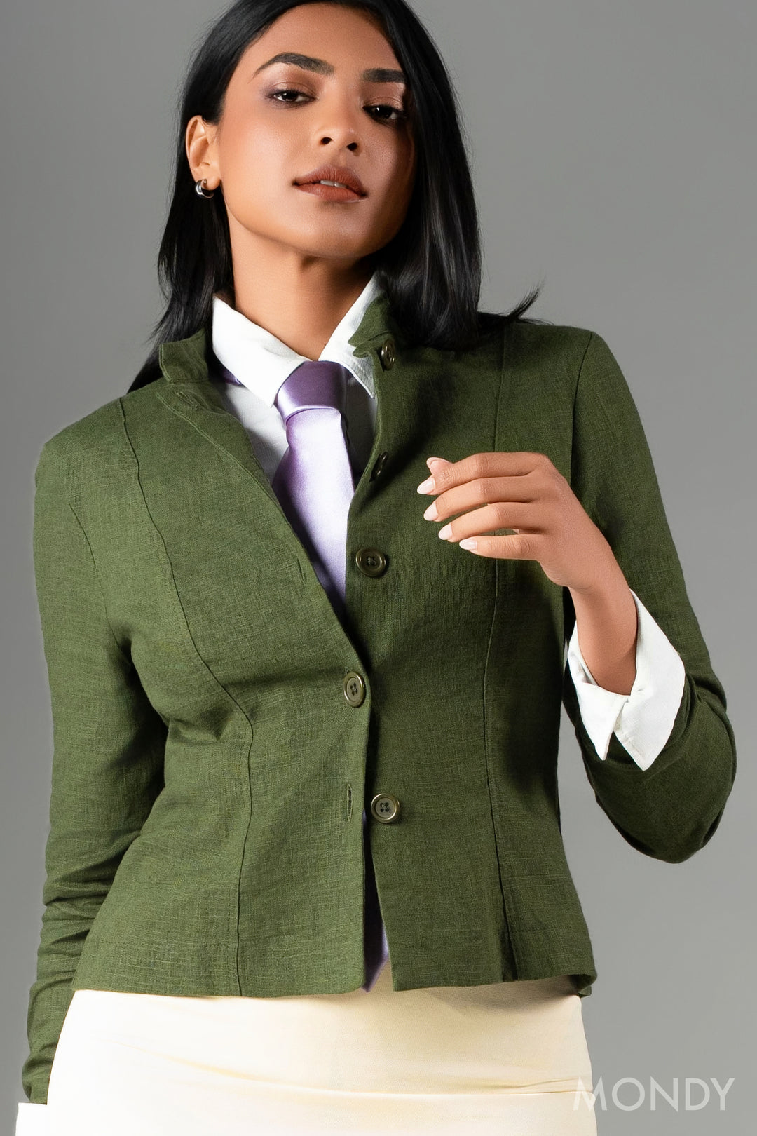 Mandarin Collar Jacket