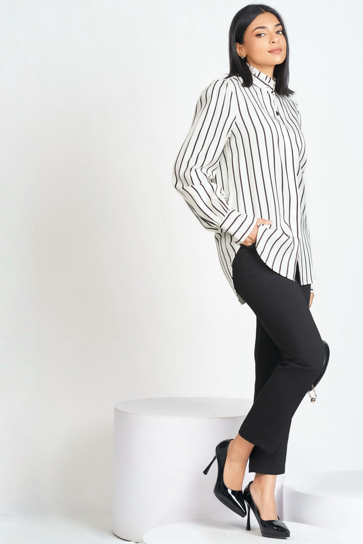 Oversized Stripe Shirt