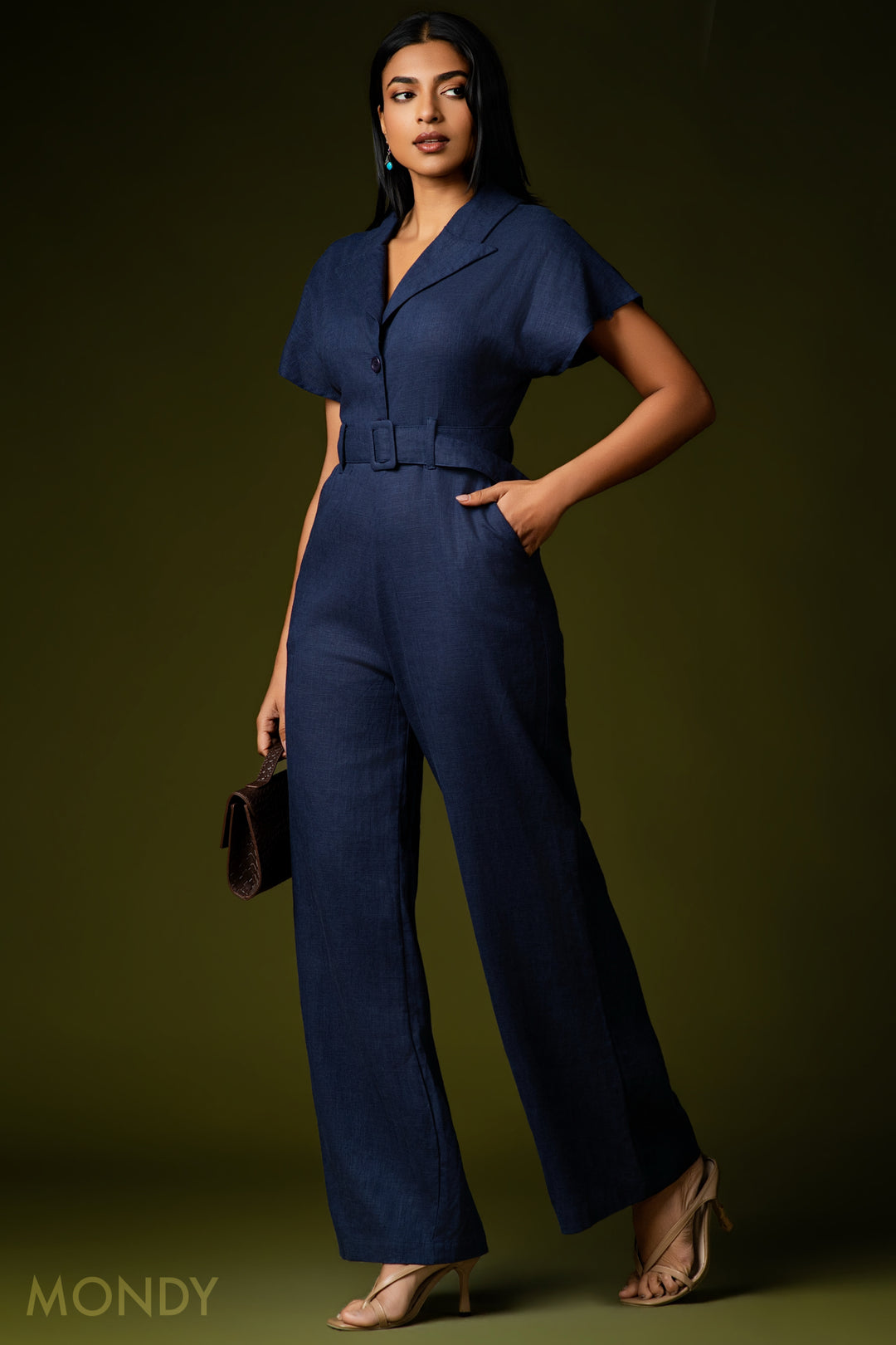 Belted Jumpsuit