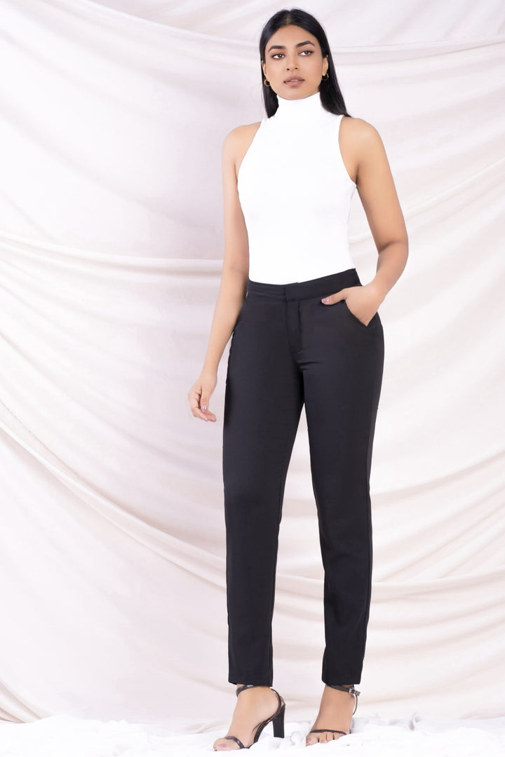 Black Slim Cut Pant