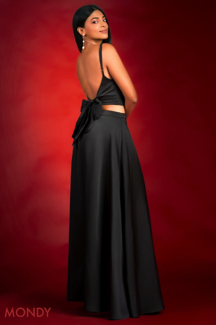 Wrap Style Maxi Skirt