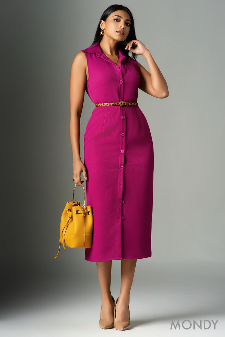 Midi Shirt Dress