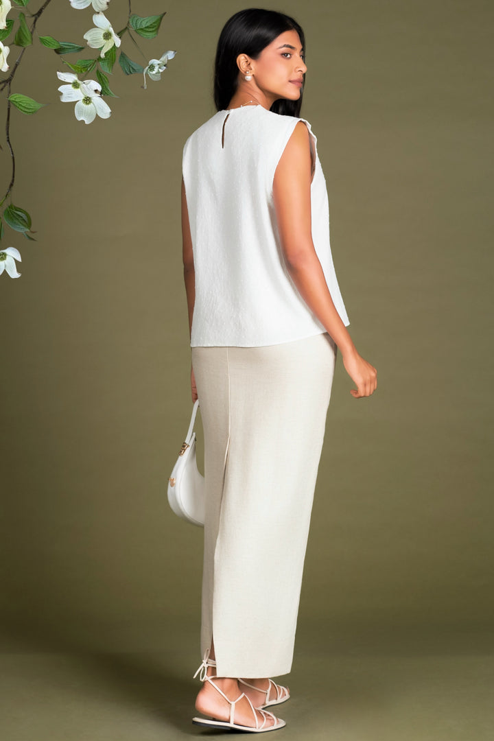 Sleeveless Relaxed Top