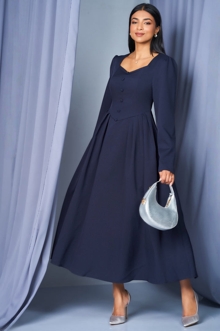Midi Fit & Flare Dress