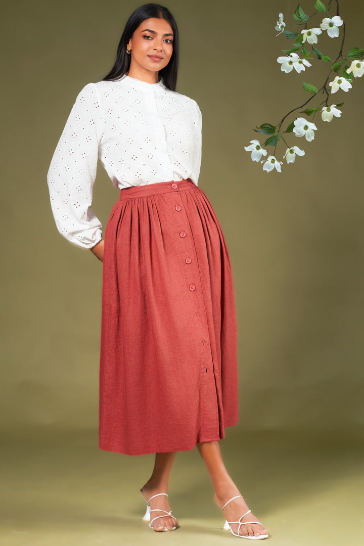 Cutlone Button Up Top