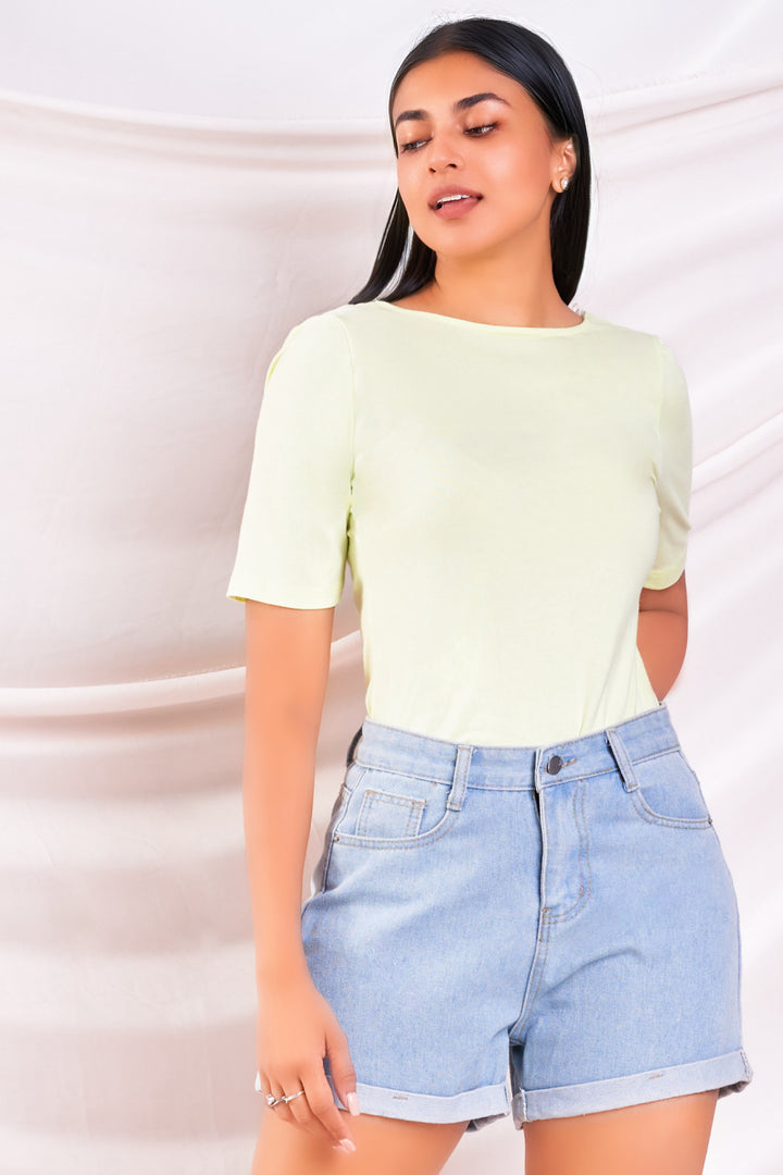 Back Frill Detail Tee