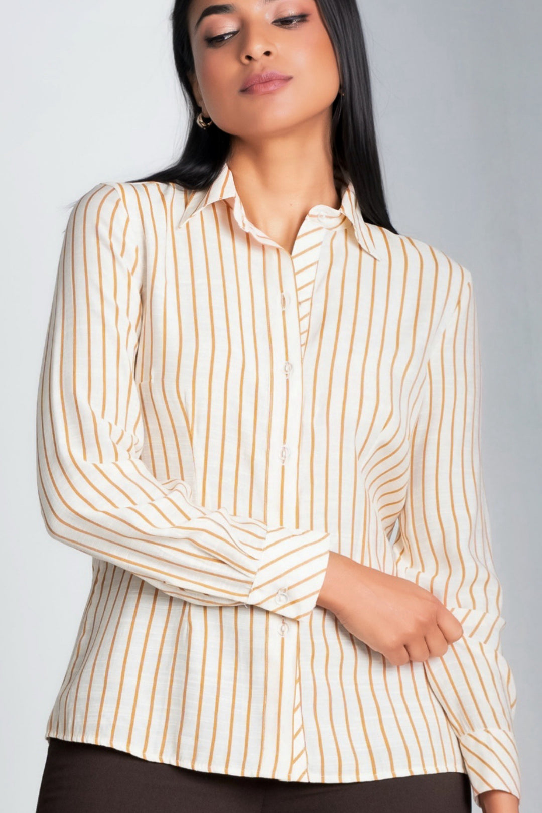Long Sleeve Stripe Shirt