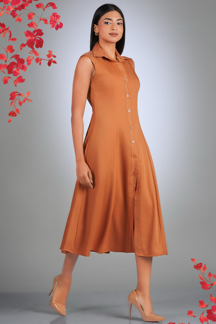 Aline Midi Shirt Dress