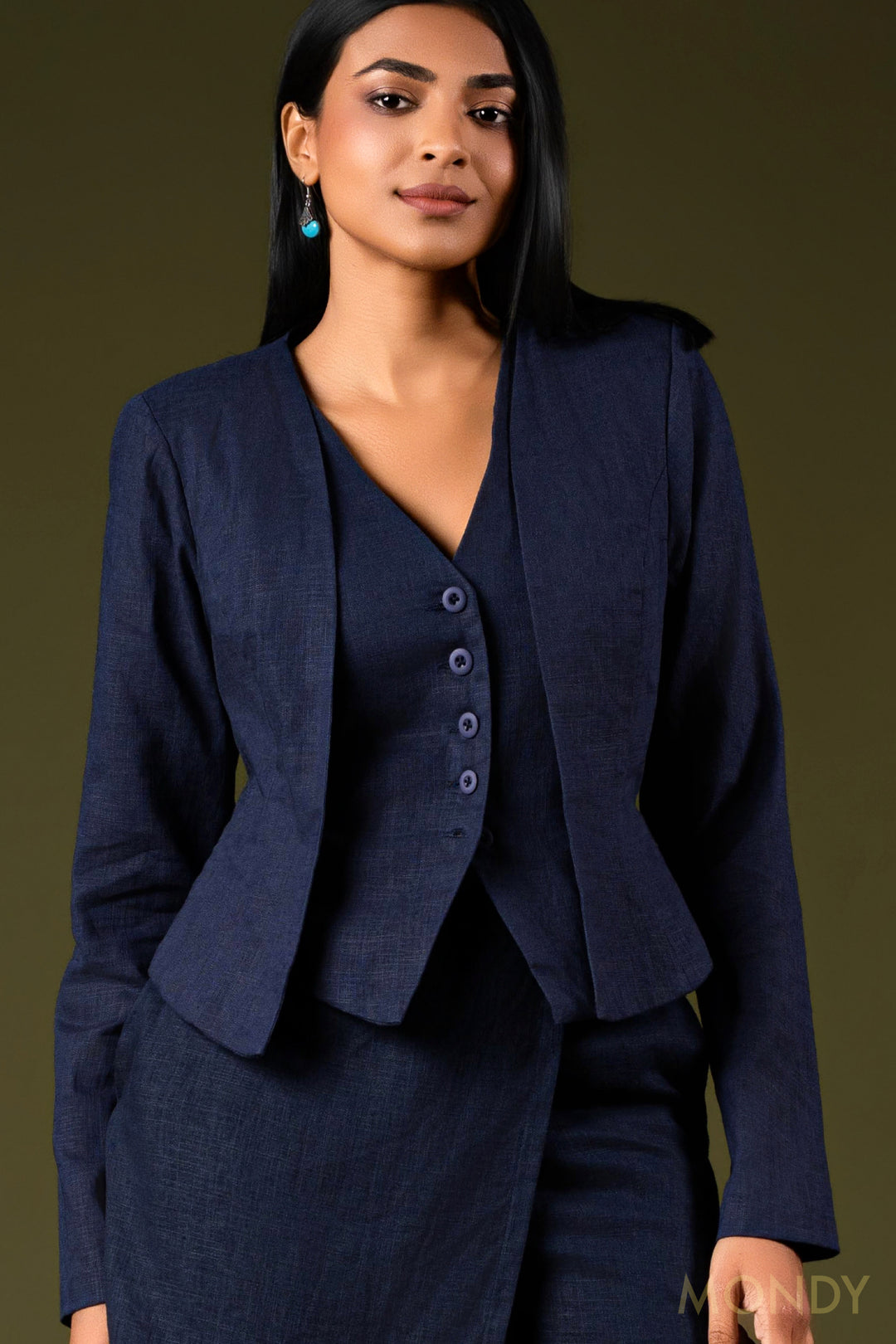 Linen Blazer