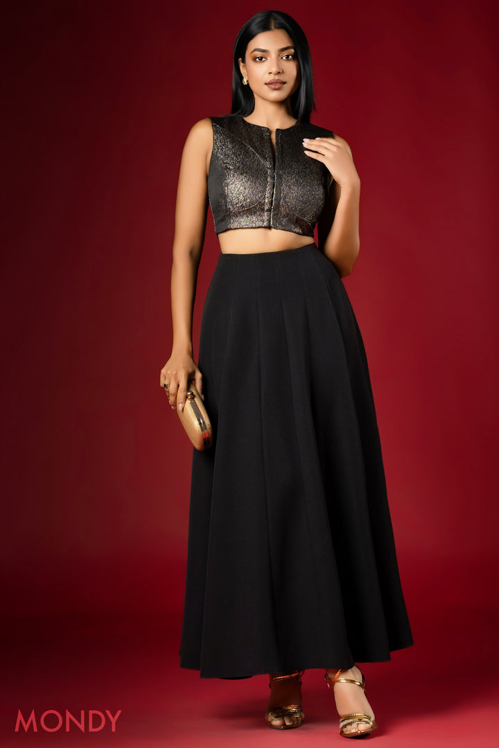 Round Neck Crop Top