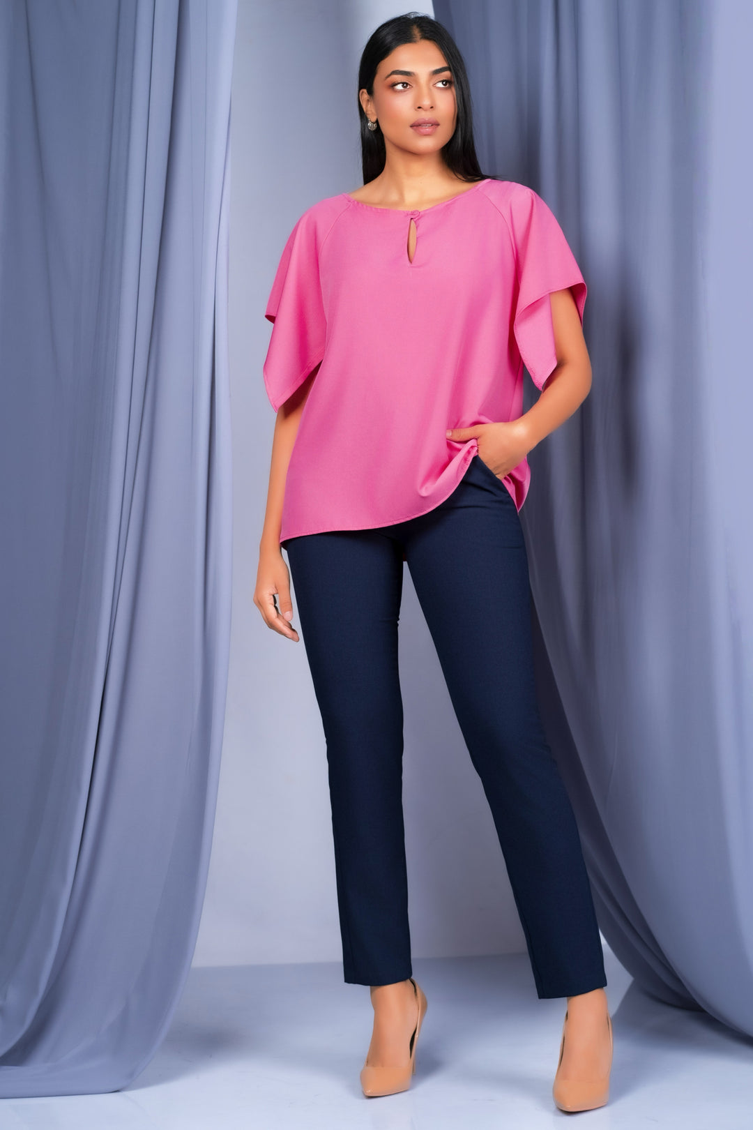 Pink Relaxed Top