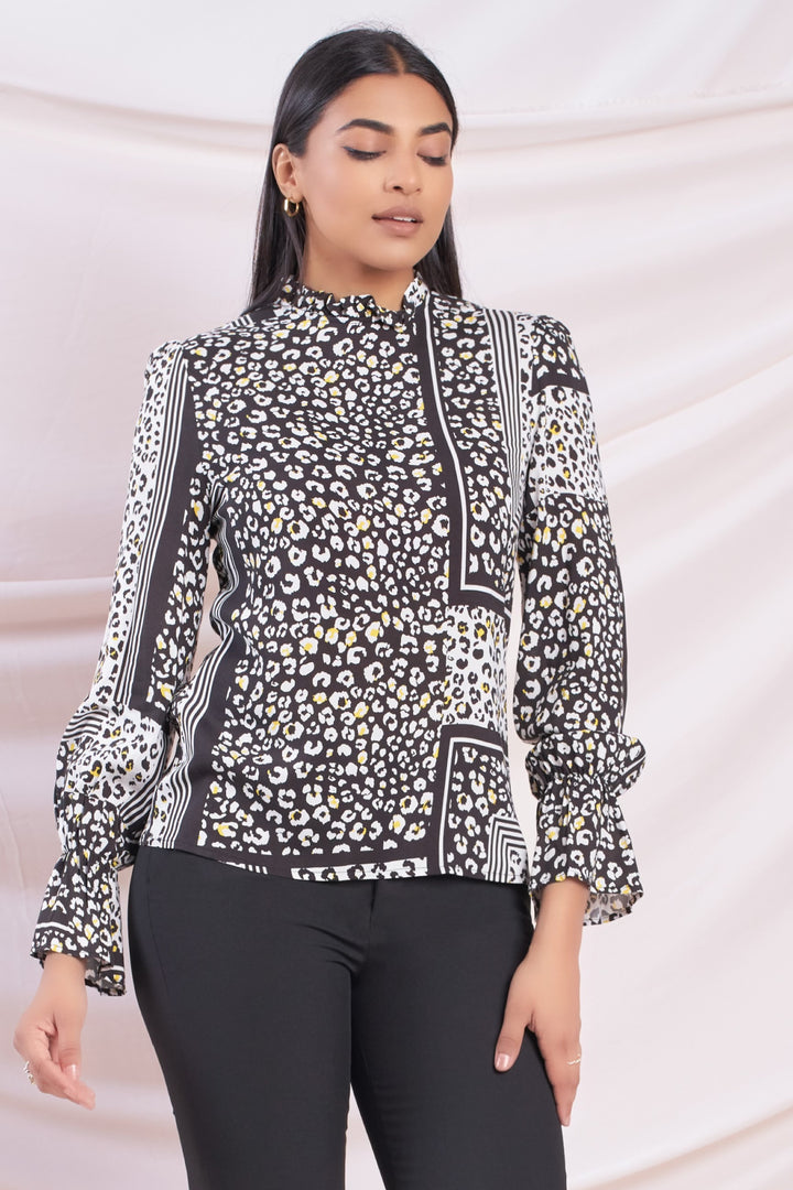 Animal Print Top