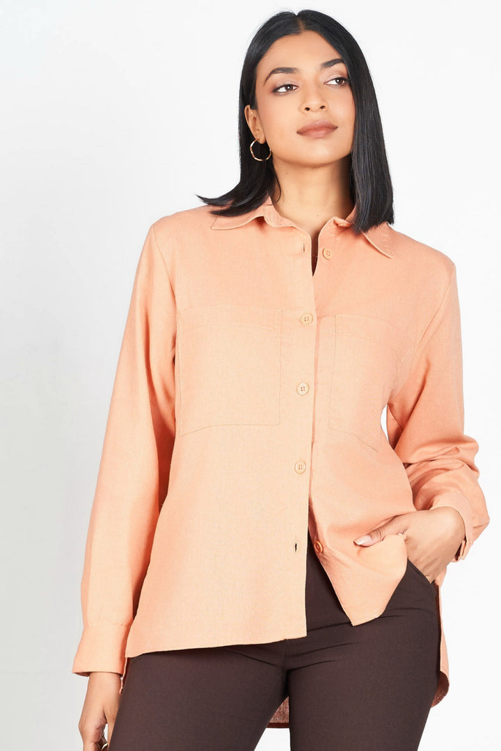 Orange Relaxed Shirt