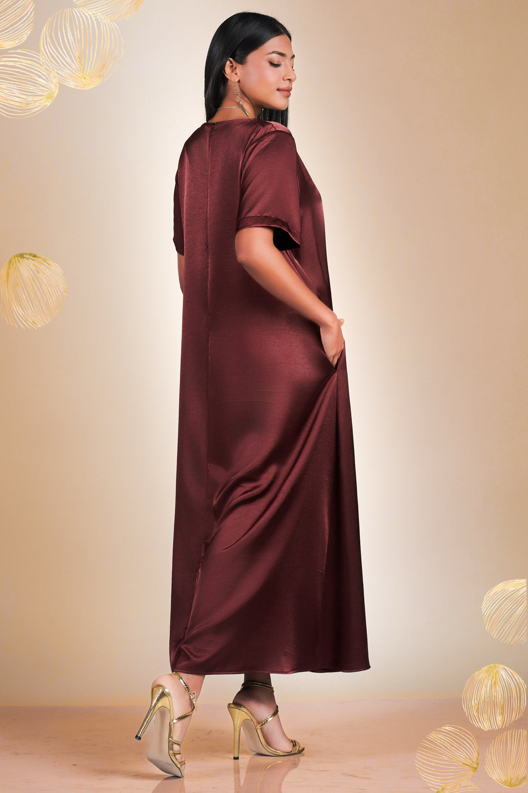 Relaxed Boxy Maxi Dress