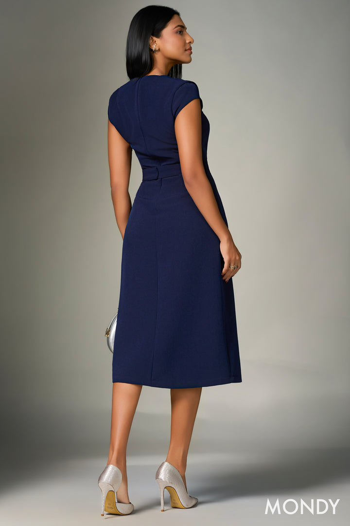 Belted Midi Dress