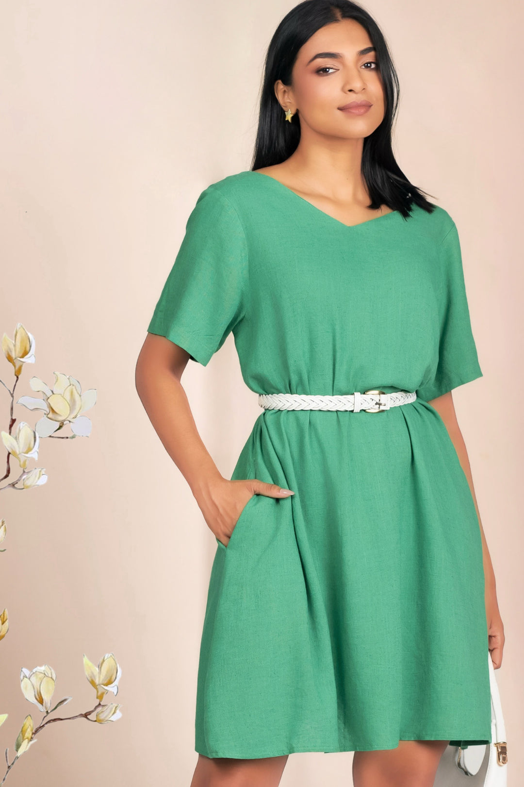 Boxy Relaxed Mini Dress