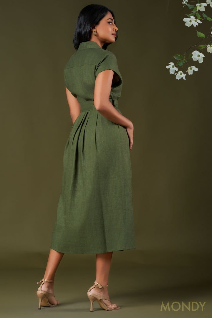 Midi Shirt Dress