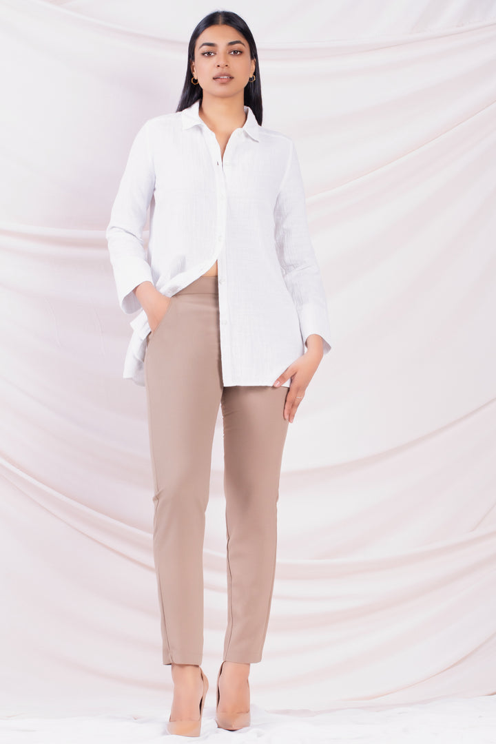 White Long Sleeve Shirt