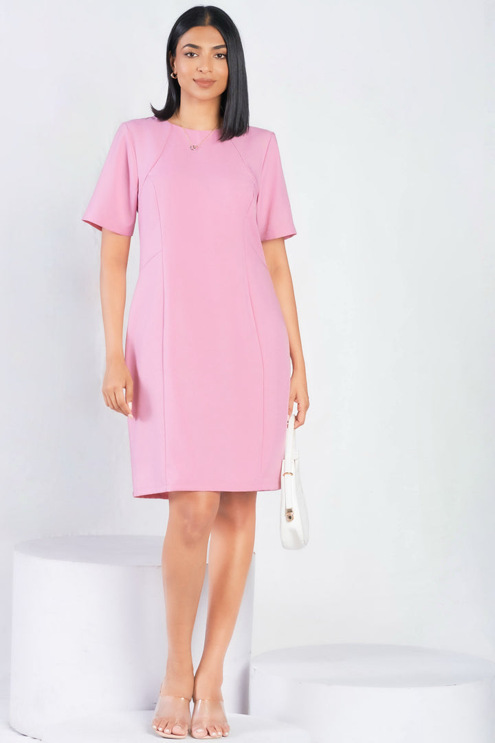 Princess Cut Shift Dress