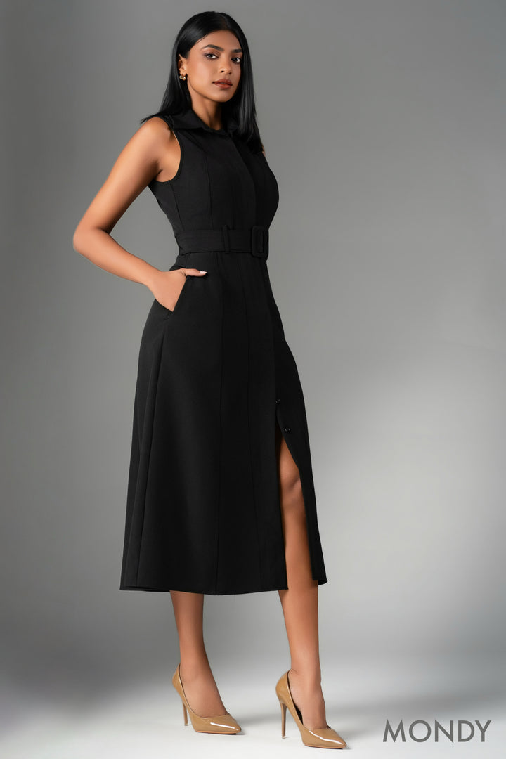 Belted Shirt Dress