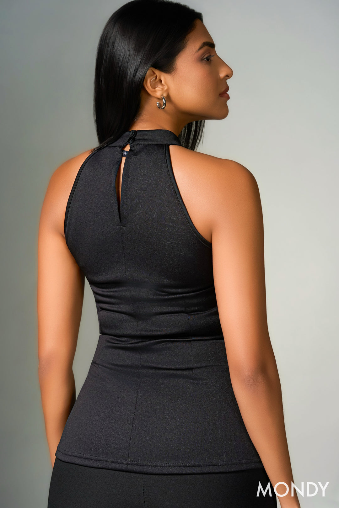 Black Sleeveless Top