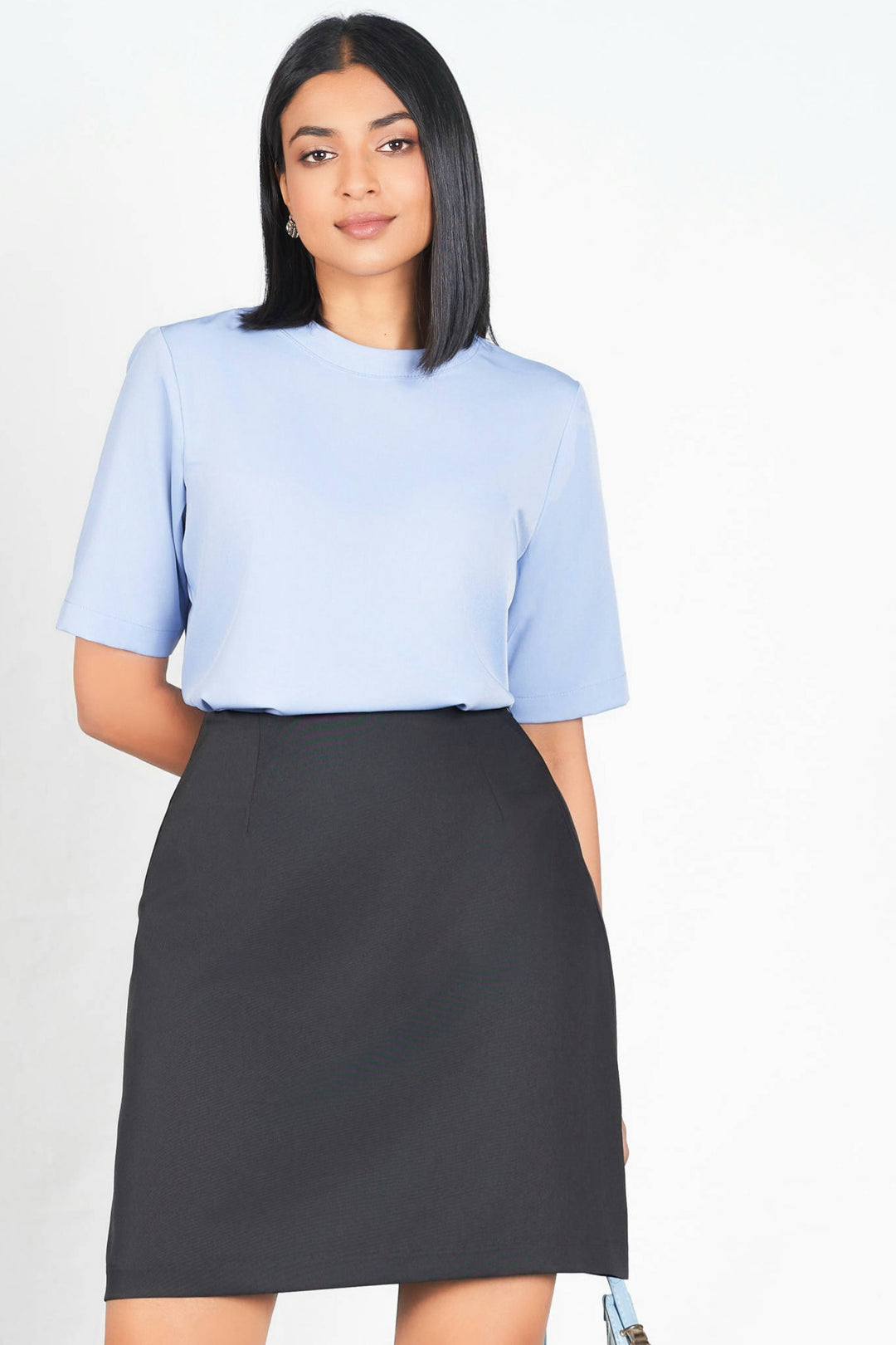 Round Neck Boxy Top