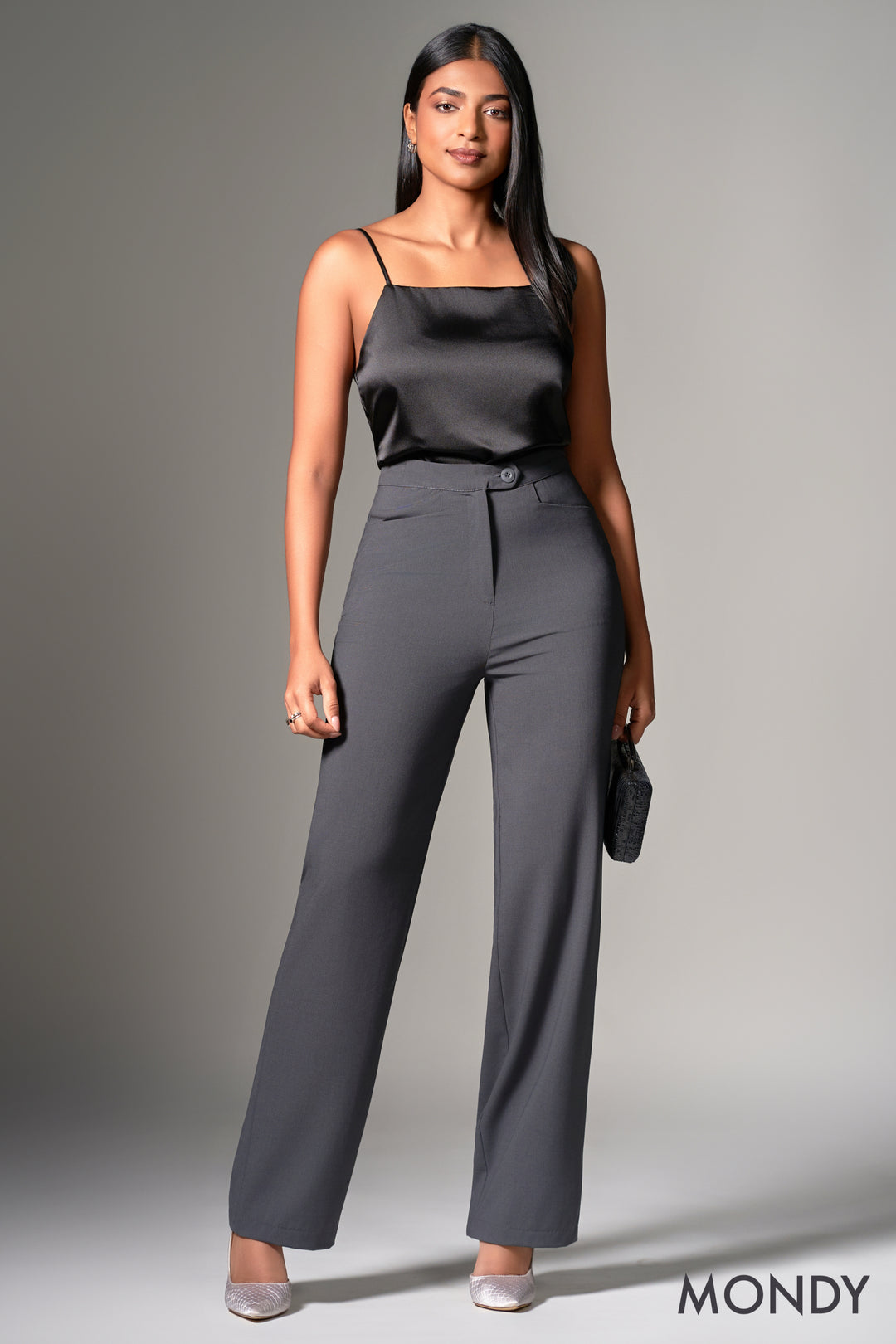 High Waist Wide Leg Pant