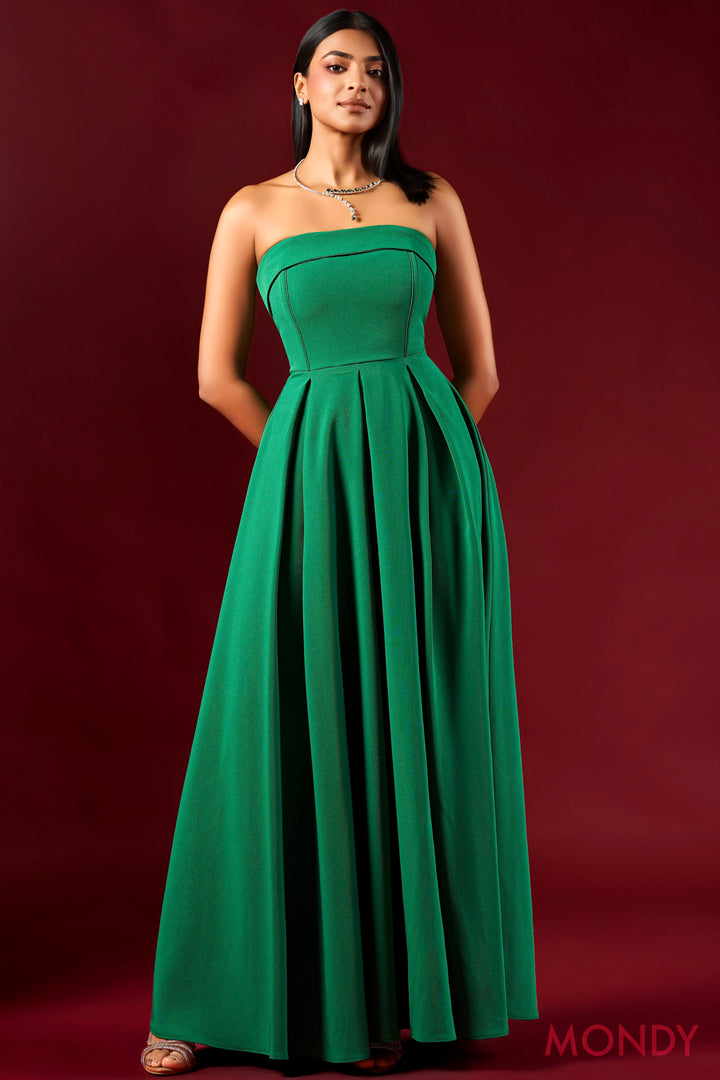Strapless Maxi Dress