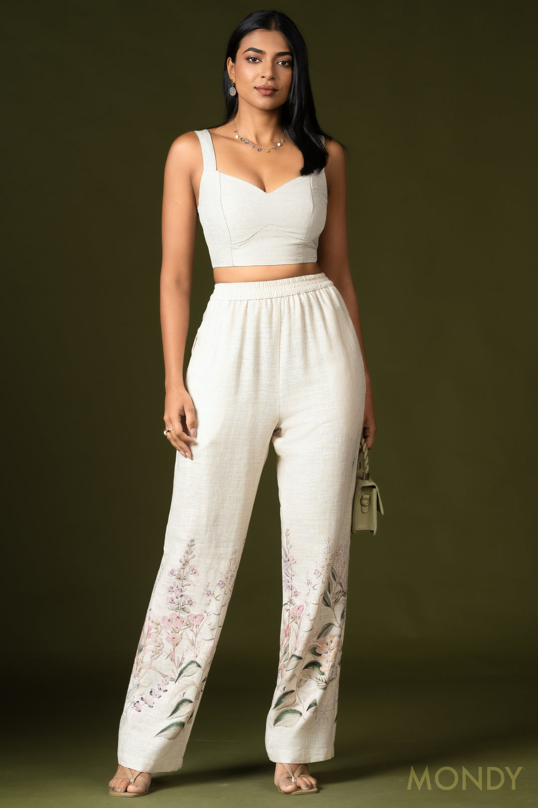 Printed Straight Cut Pant
