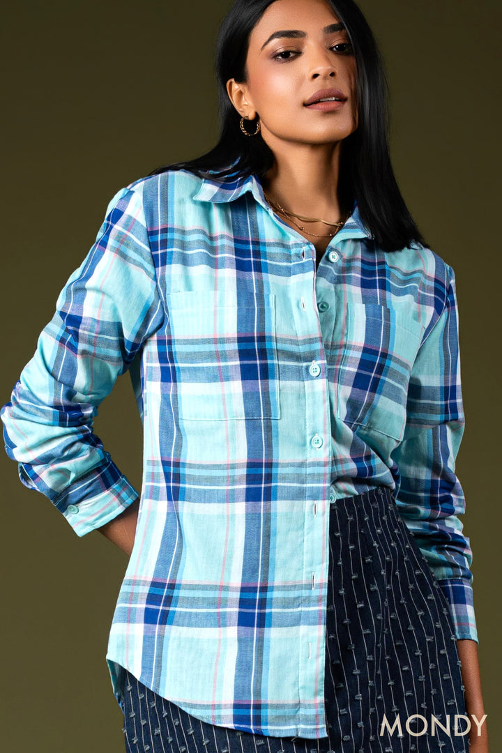 Oversized Plaid Shirt