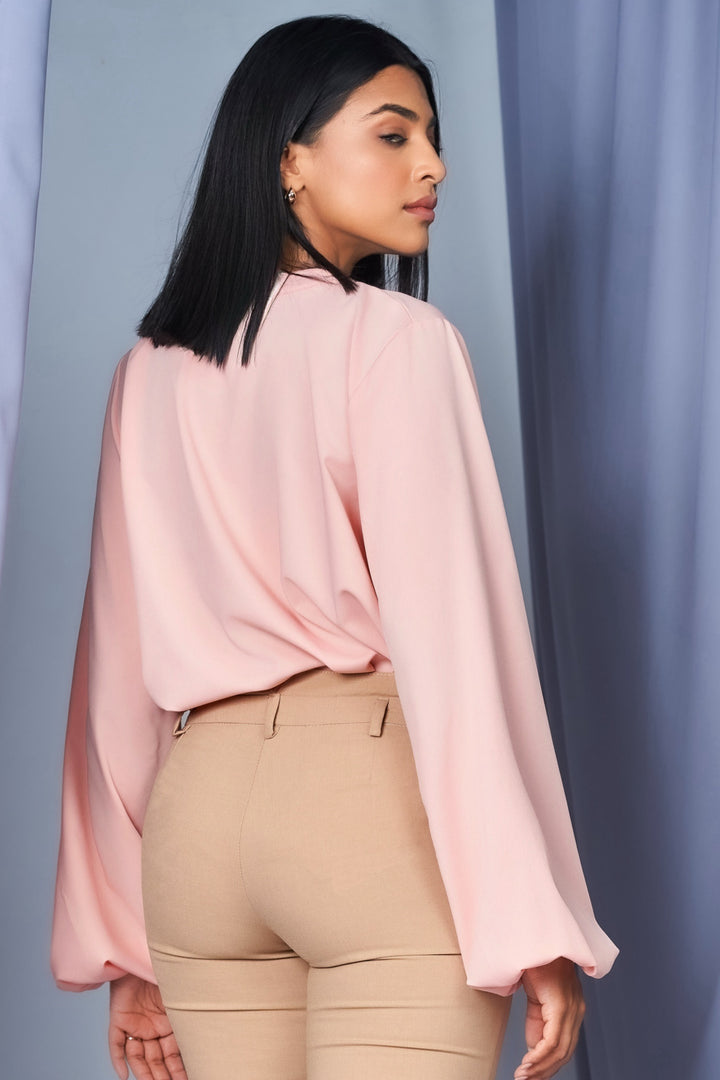 V Neck Relaxed Long Top