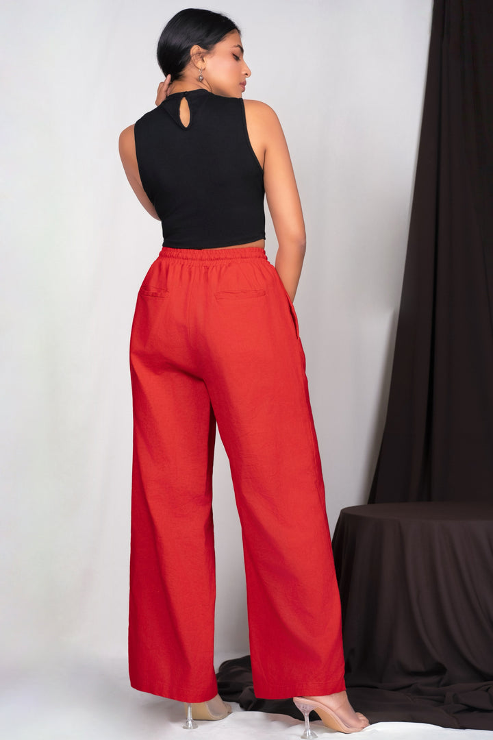 High Neck Crop Top