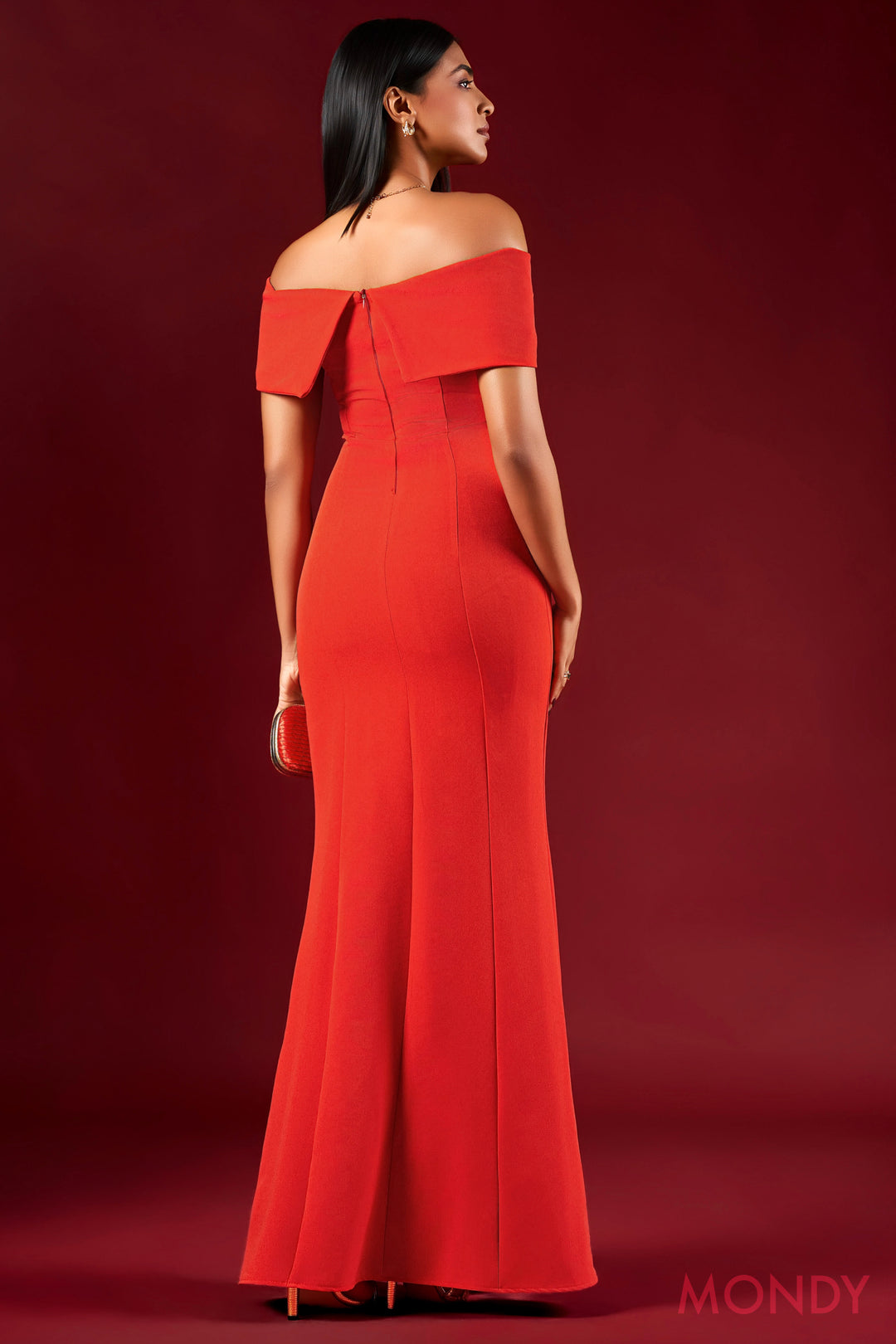 Off Shoulder Maxi Dress