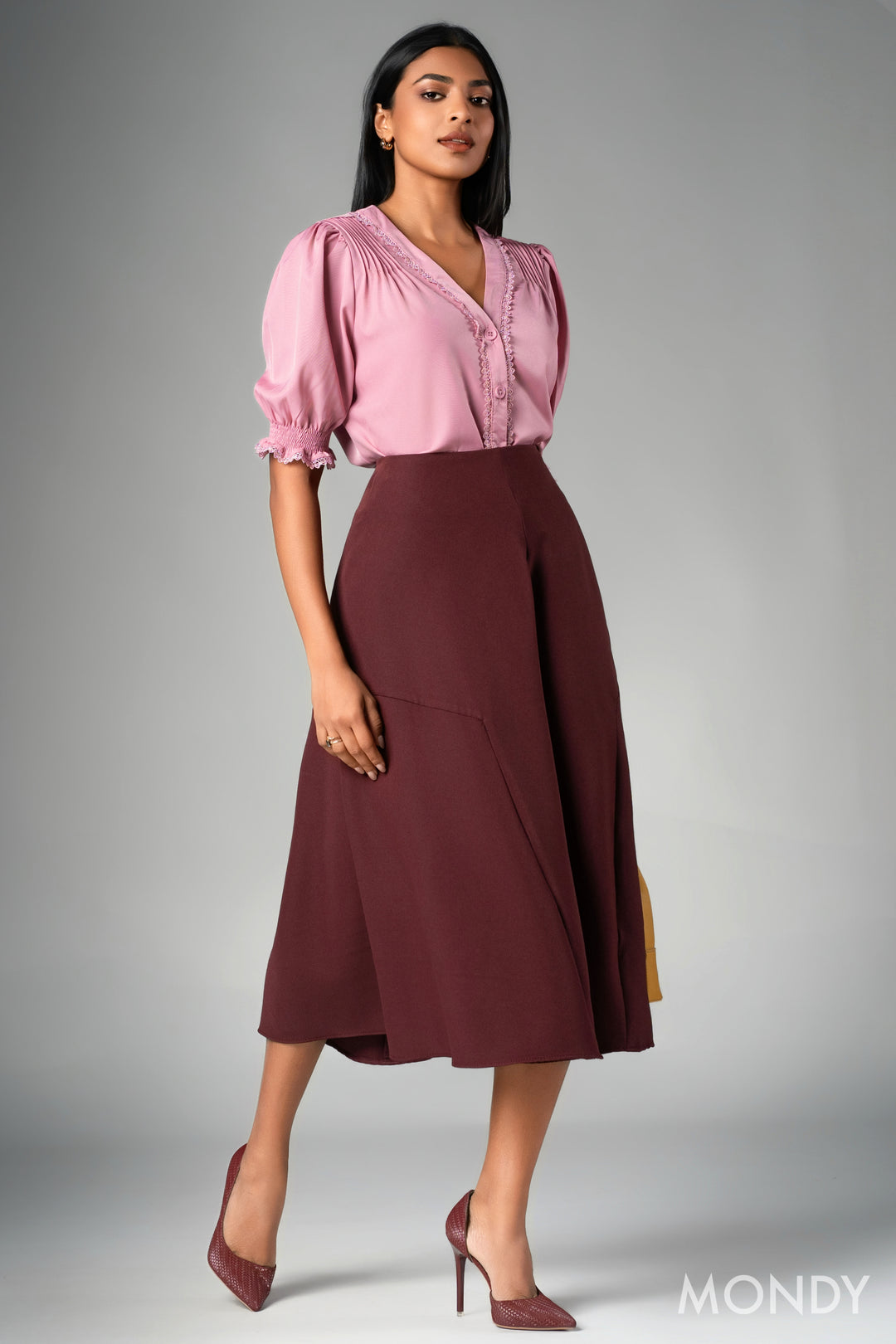 Puff Sleeve Boxy Top