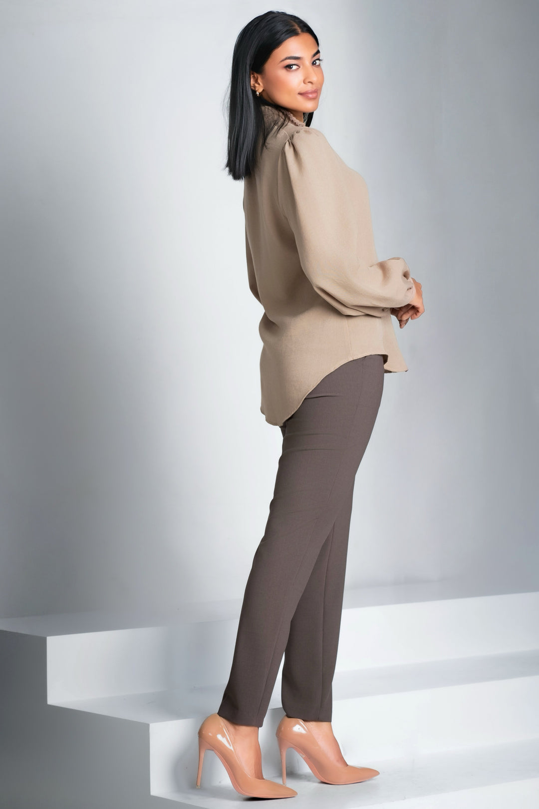 Button Up Oversized Top