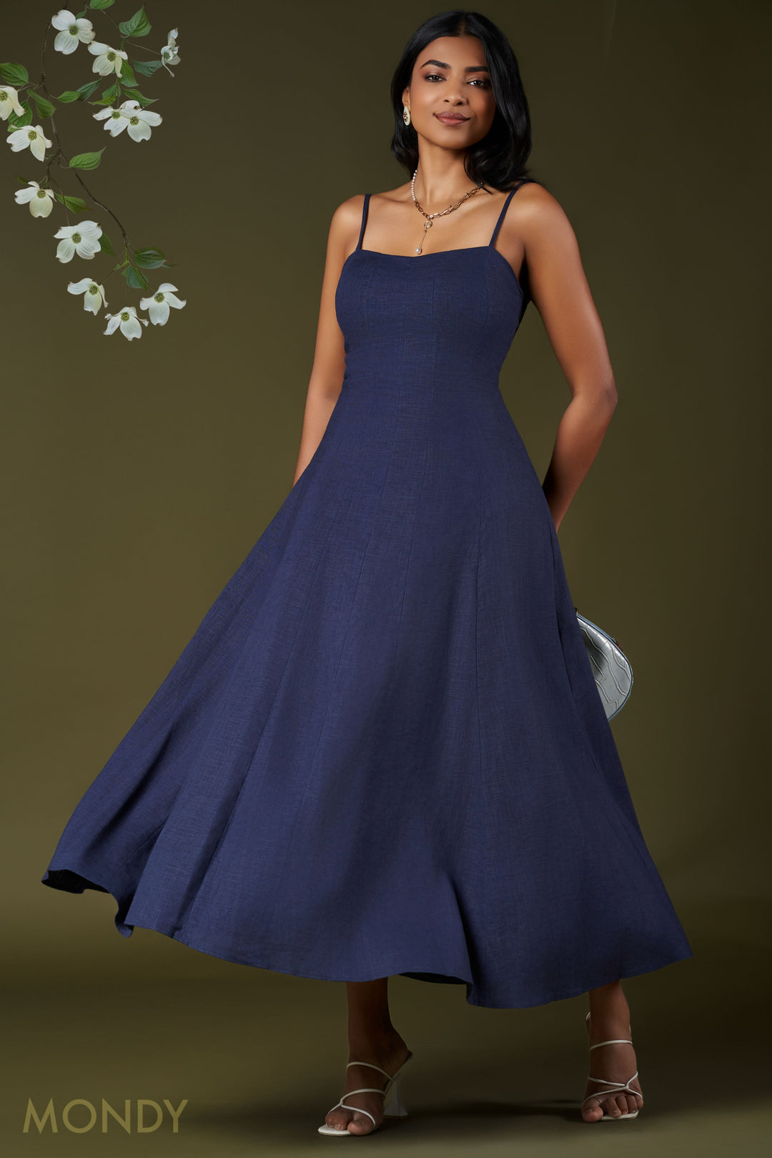 Fit & Flare Maxi Dress – MONDY78