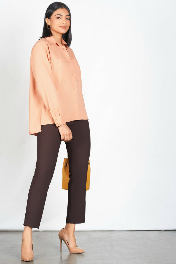 Orange Relaxed Shirt