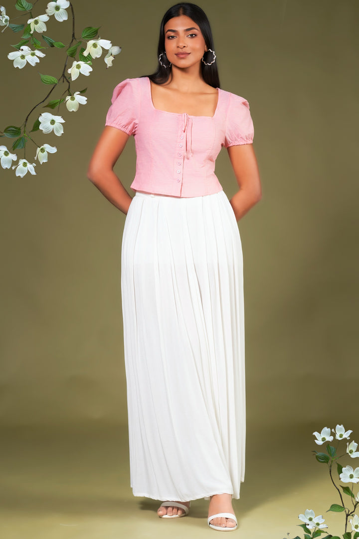 Square Neck Crop Top