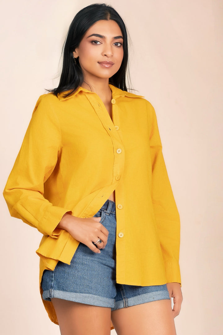 Orange Long Shirt