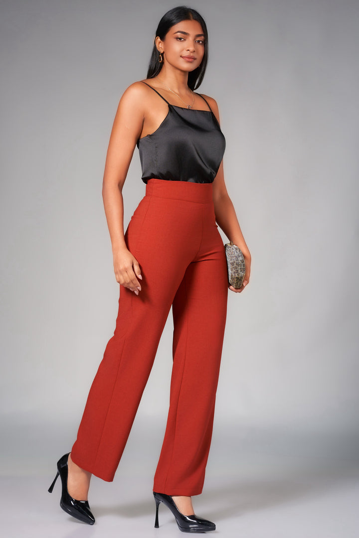 High Waist Wide Leg Pant