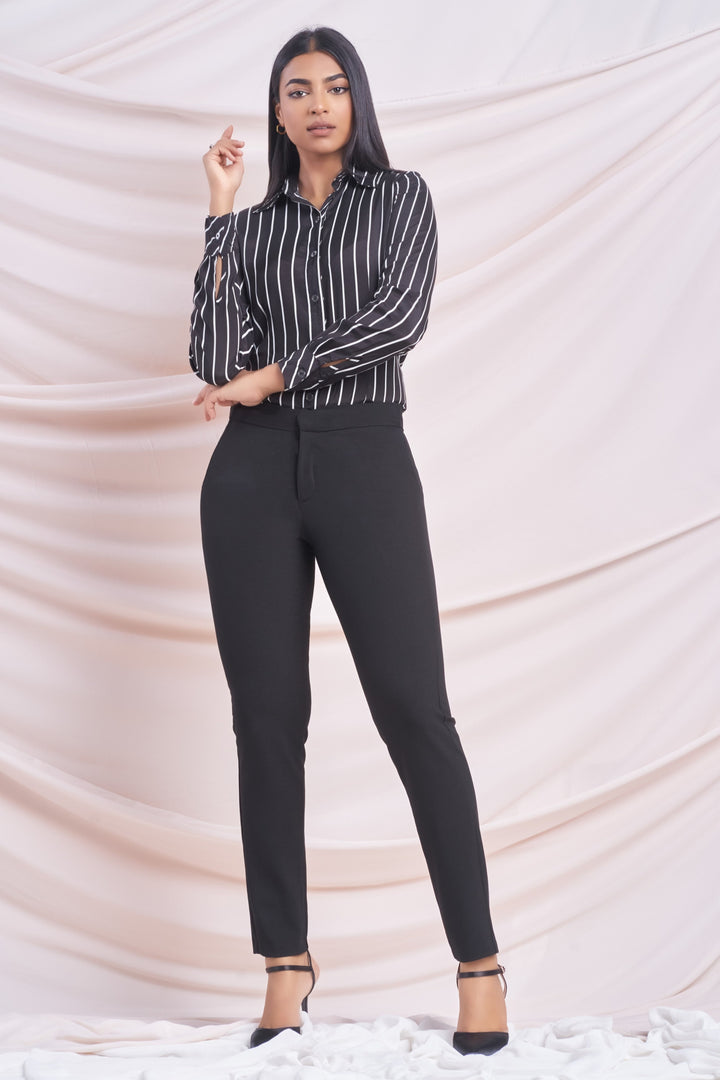 Black Stripe Shirt